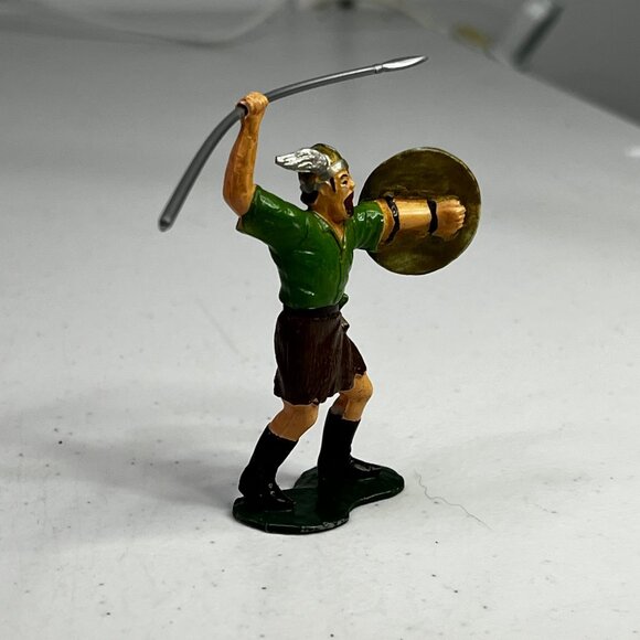 1960s Marx Toys Warriors Of The World Thorfin Viking Figurine (Modified)? - Picture 2 of 7